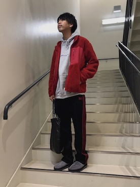 あんころもちゃさん（メンズ・176cm）の冬コーディネート