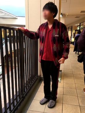 あんころもちさん（メンズ・176cm）の冬コーディネート