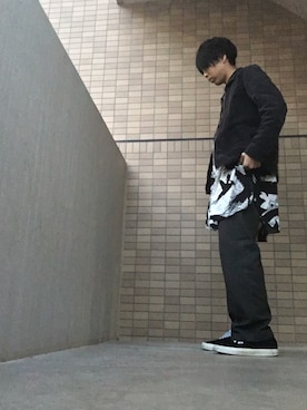 あんころもちさん（メンズ・176cm）の春コーディネート