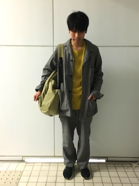 あんころもちさん（メンズ・176cm）の春コーディネート