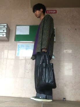 あんころもちさん（メンズ・176cm）の春コーディネート