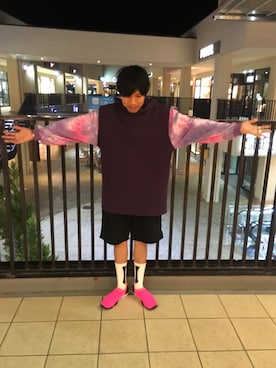 あんころもちさん（メンズ・176cm）の春コーディネート