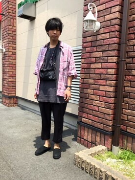 あんころもちさん（メンズ・176cm）の夏コーディネート
