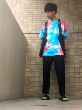 あんころもちさん（メンズ・176cm）の夏コーディネート