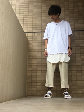 あんころもちさん（メンズ・176cm）の夏コーディネート