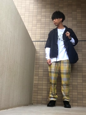 あんころもちさん（メンズ・176cm）の夏コーディネート