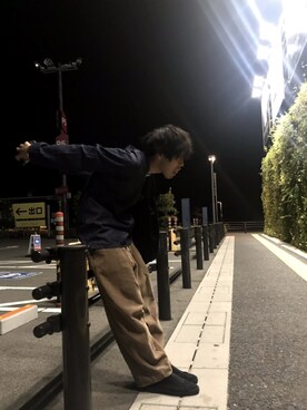 「OLDROOF　（オールドルーフ）のアイテム」を使った、あんころもちさん（メンズ・176cm）の秋コーディネート