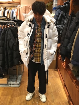 あんころもちさん（メンズ・176cm）の冬コーディネート