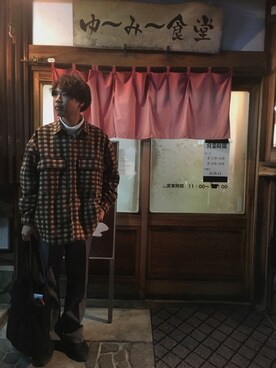 「OLDROOF　（オールドルーフ）のアイテム」を使った、あんころもちさん（メンズ・176cm）の冬コーディネート