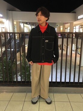 あんころもちさん（メンズ・176cm）の冬コーディネート