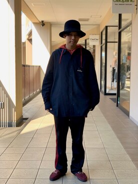 「FRANCESCO（フランチェスコ）のアイテム」を使った、あんころもちさん（メンズ・176cm）の春コーディネート