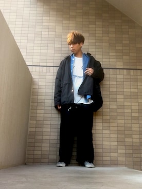 あんころもちさん（メンズ・176cm）の春コーディネート