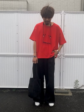 あんころもちさん（メンズ・176cm）の春コーディネート