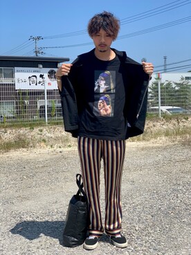 あんころもちさん（メンズ・176cm）の夏コーディネート