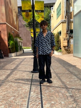 あんころもちさん(メンズ・176cm)の夏コーディネート