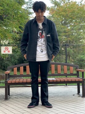「hideandseek」｜あんころもちさん（メンズ・176cm）の秋コーディネート