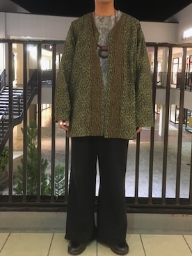 「ADAM ET ROPE'（アダムエロペ）のアイテム（アクセサリー）」を使った、あんころもちさん（メンズ・176cm）の秋コーディネート