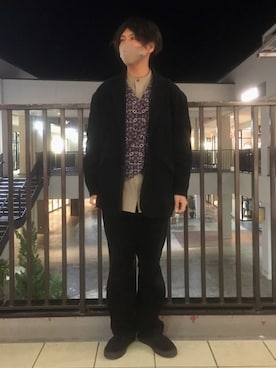 あんころもちさん（メンズ・176cm）の冬コーディネート