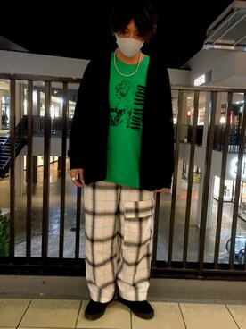 あんころもちゃさん(メンズ・176cm)の冬コーディネート
