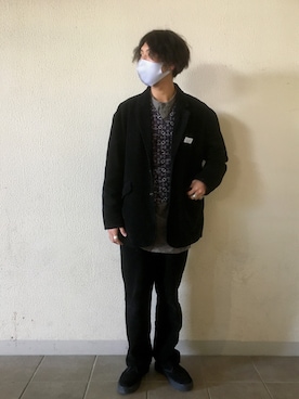 「カキトウの自己投影」｜あんころもちさん（メンズ・176cm）の冬コーディネート