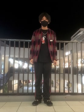 「Various Timeless Arts（ヴァリアスタイムレスアーツ）のアイテム」を使った、あんころもちさん（メンズ・176cm）の冬コーディネート