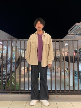 あんころもちさん（メンズ・176cm）の春コーディネート