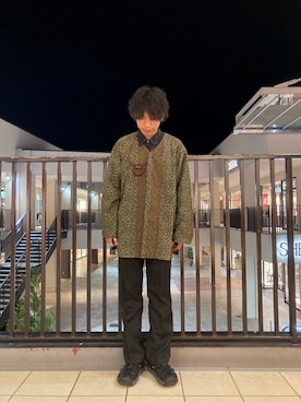 「ADAM ET ROPE'（アダムエロペ）のアイテム（アクセサリー）」を使った、あんころもちさん（メンズ・176cm）の春コーディネート