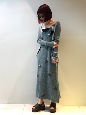 「SUPER BY RETROSUPERFUTURE（スーパー バイ レトロスーパーフューチャー）のアイテム」を使った、arimskさん（レディース・163cm）の春コーディネート