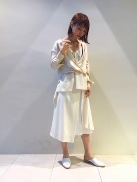 「Pertini（ペルティニ）のアイテム」を使った、arimskさん（レディース・163cm）の春コーディネート