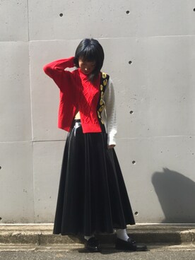 「ELVIO ZANON（エルビオザノン）のアイテム」を使った、arimskさん（レディース・163cm）の夏コーディネート