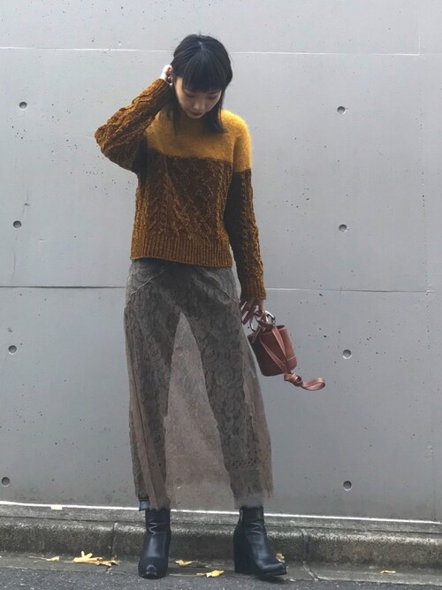 レースワンピをパンツでカジュアルダウン Wear Officialのお気に入りフォルダ Wear