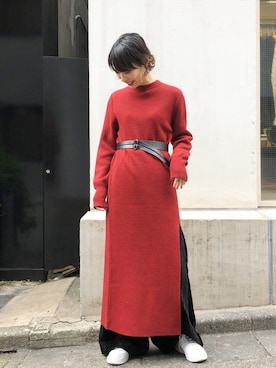 「Lautashi（ラウタシー）のアイテム」を使った、arimskさん（レディース・163cm）の秋コーディネート