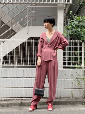 arimskさん(レディース・163cm)の春コーディネート