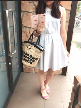 yuu ...♩#さん（レディース・163cm）の夏コーディネート