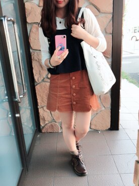 yuu ...♩#さん（レディース・163cm）の秋コーディネート