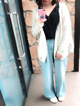 「スタンスミス」｜「アイテム（スニーカー、パープル系）」を使った、yuu ...♩#さん（レディース・163cm）の春コーディネート