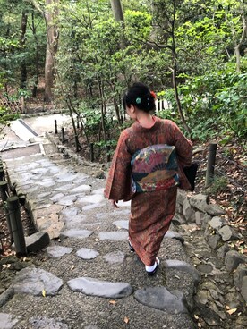 k  さんの（kimono | キモノ）を使ったコーディネート