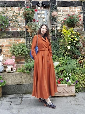 「Marjorie（マージョリー）のアイテム（ジャケット/アウター）」を使った、r011443さん（レディース・158cm）の春コーディネート