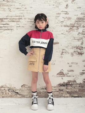 JENNIさん(キッズ・124cm)の春コーディネート