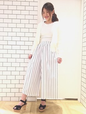 LOWRYS FARM 大日STAFFさん(レディース・161cm)の春コーディネート