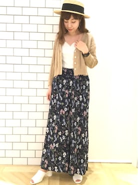 LOWRYS FARM 大日STAFFさん（レディース・158cm）の春コーディネート
