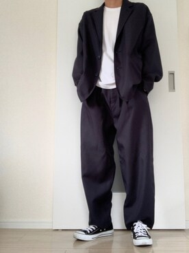 「CONVERSE（コンバース）のconverse（コンバース） ALL STAR OX（オールスターOX）（スニーカー）」を使った、ともさん（メンズ・162cm）の春コーディネート