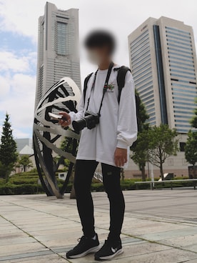 「DRAGON BALL（ドラゴンボール）のアイテム」を使った、GENさん（メンズ・165cm）の夏コーディネート