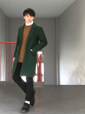 Takuya∞さん(メンズ・170cm)の冬コーディネート