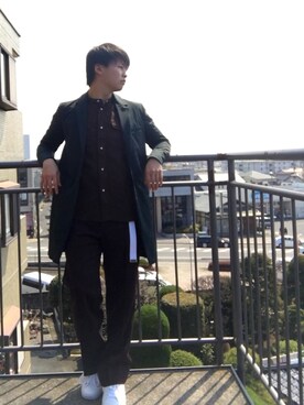 「アイテム（バングル/リストバンド）」を使った、Takuya∞さん（メンズ・170cm・20代）の春コーディネート