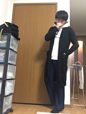 「アイテム（バングル/リストバンド）」を使った、Takuya∞さん（メンズ・170cm・20代）の春コーディネート