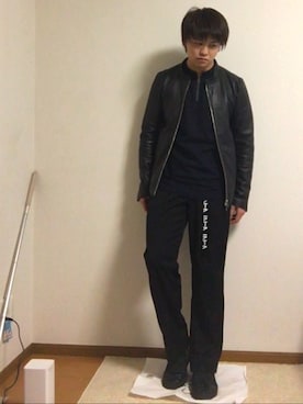 「アイテム（バングル/リストバンド）」を使った、Takuya∞さん（メンズ・170cm・20代）の春コーディネート