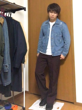 「アイテム（バングル/リストバンド）」を使った、Takuya∞さん（メンズ・170cm・20代）の夏コーディネート