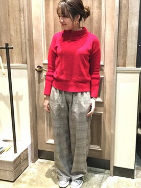 JOURNAL STANDARD relume 豊洲店 スタッフさん(レディース・160cm)の冬コーディネート