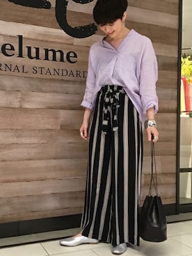 「a.v.max（エーヴィーマックス）のアイテム」を使った、JOURNAL STANDARD relume 豊洲店 スタッフさん（レディース・162cm）の春コーディネート